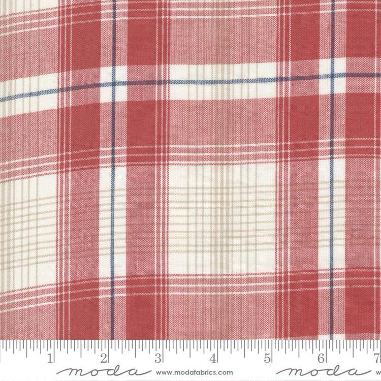 Isabella Wovens Red - Plaid 5 - Quilt Fabric