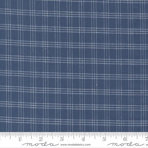Isabella Wovens Medium Blue - Plaid 1 - Quilt Fabric