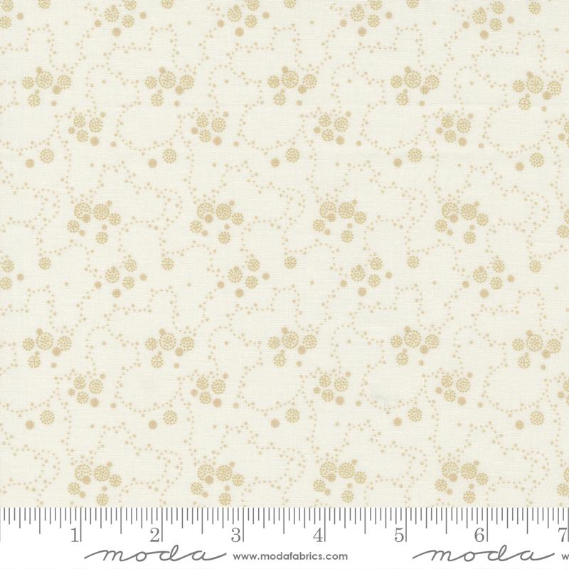 Sunrise Side Cream - Meandering Dot Dots - Quilt Fabric