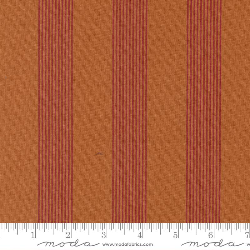 Sunrise Side Amber - Stripe Stripes - Quilt Fabric