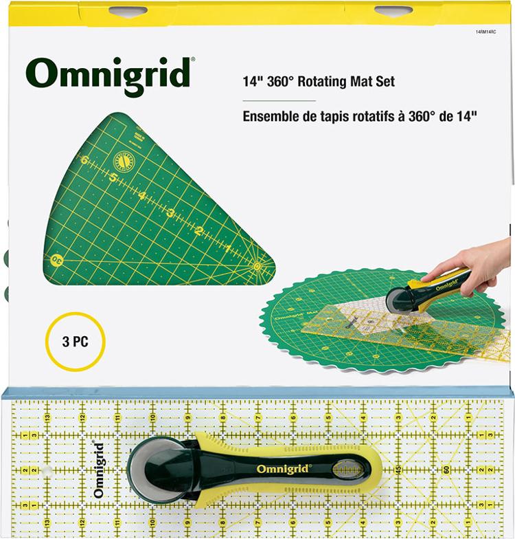 360 Rotating Mat Set 14" 
