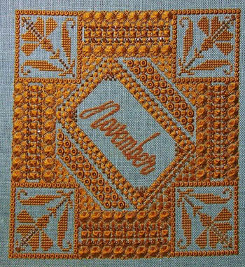 November Topaz - Cross Stitch Pattern