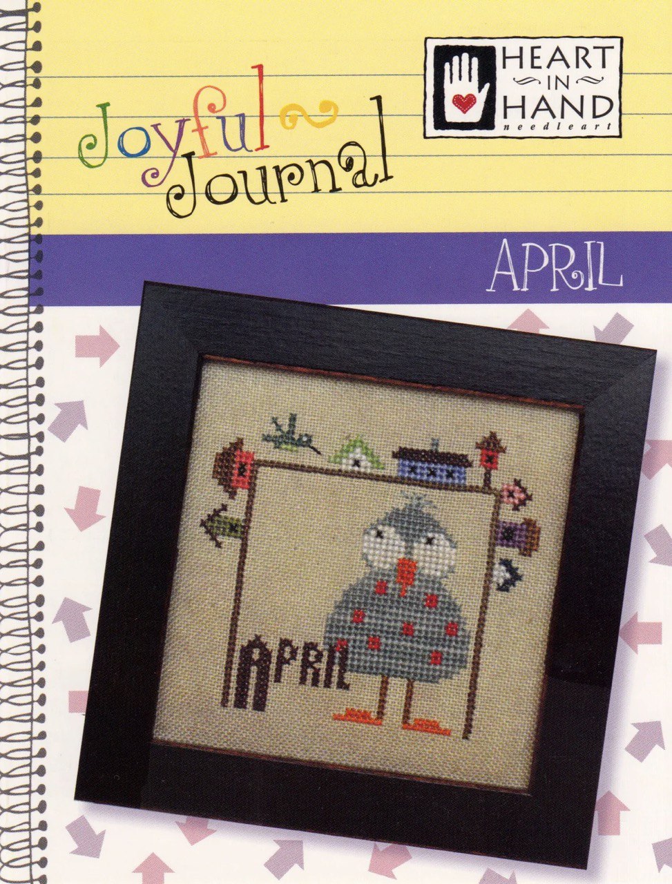 Joyful Journal - April - Cross Stitch Pattern