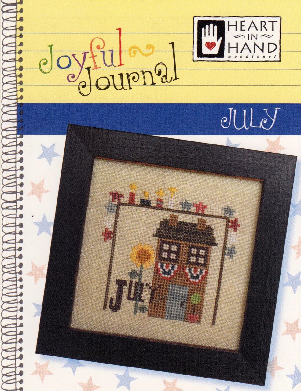 Joyful Journal - July - Cross Stitch Pattern