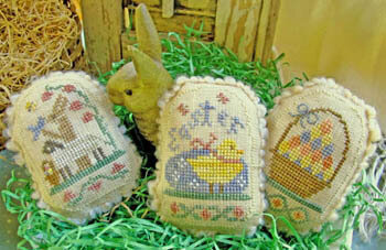 Spring Eggs V - Cross Stitch Pattern