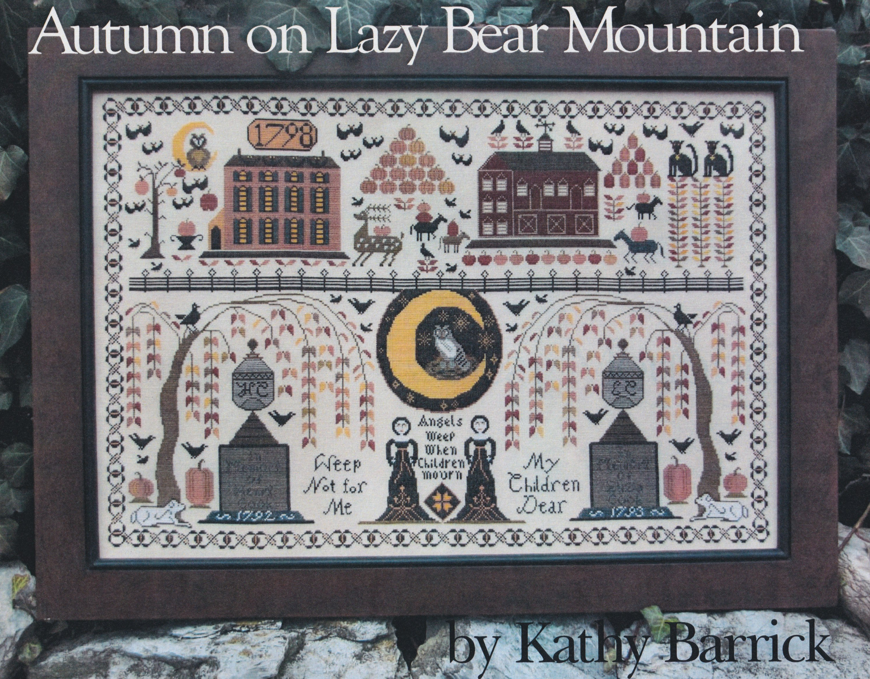 Autumn on Lazy Bear Mountain - Cross Stitch Pattern