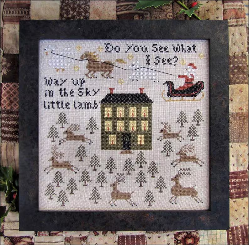 Little Lamb - Cross Stitch Pattern