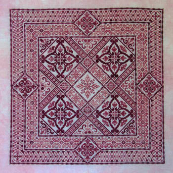 Shades Of Rose - Cross Stitch Pattern