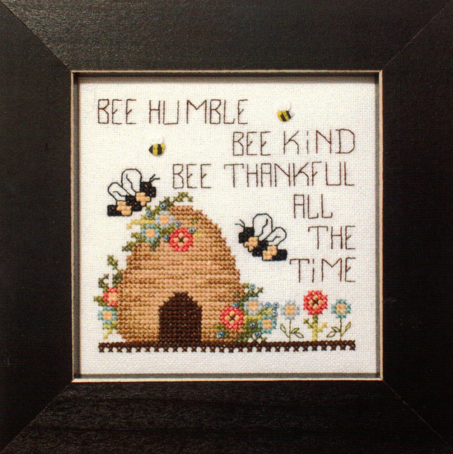 Bee Thankful (Simply Inspirational) - Cross Stitch Pattern