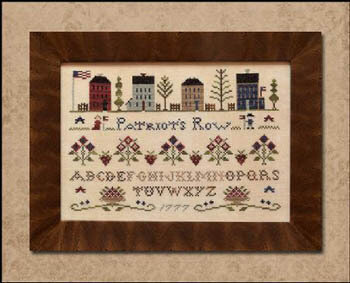 Patriot's Row - Cross Stitch Pattern