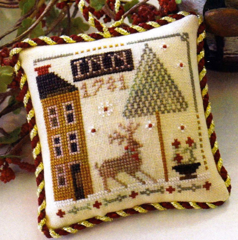 Deer Valley Inn (Sampler Tree) - Cross Stitch Pattern