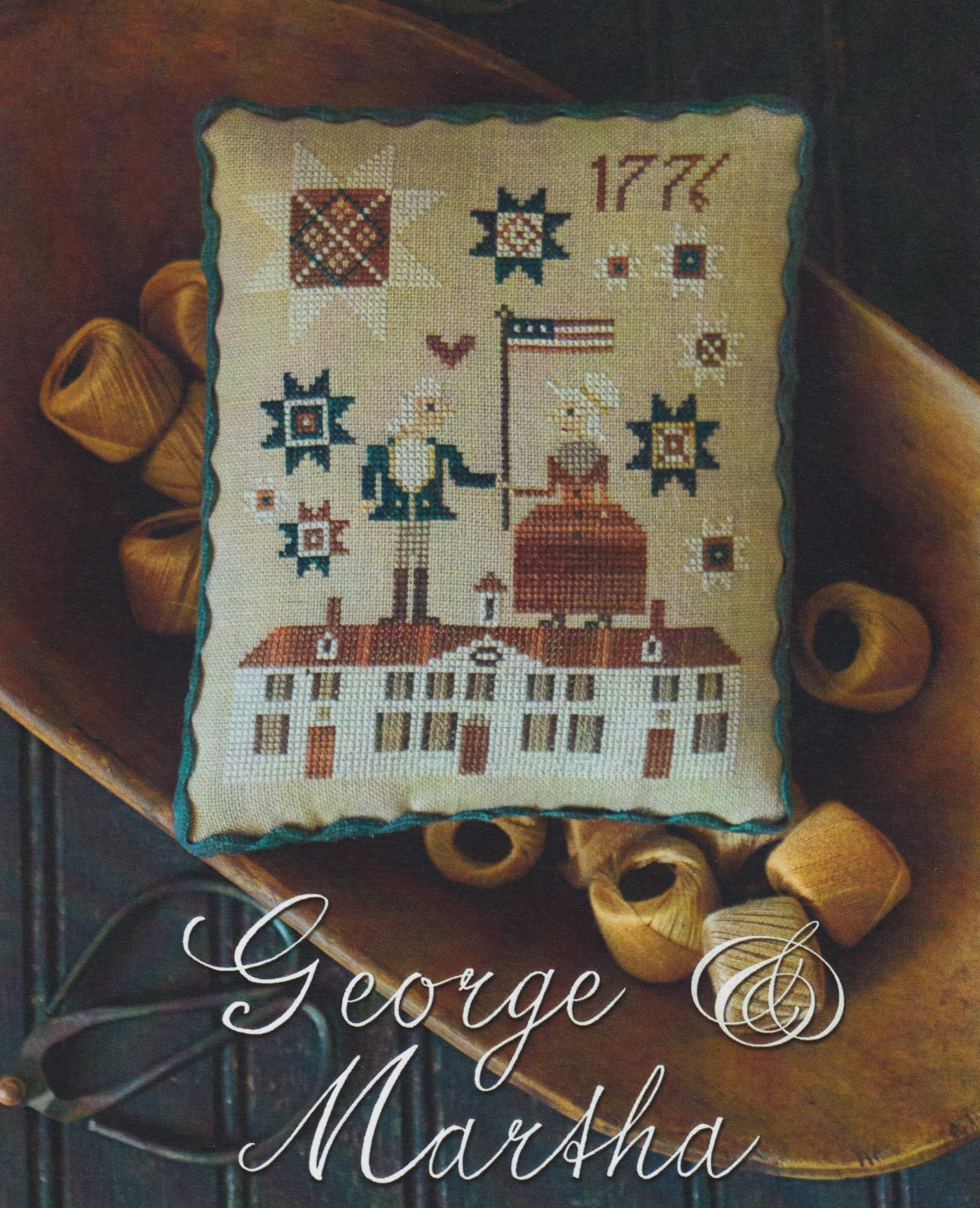 George and Martha - Cross Stitch Pattern