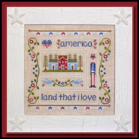 Land That I Love - Cross Stitch Pattern