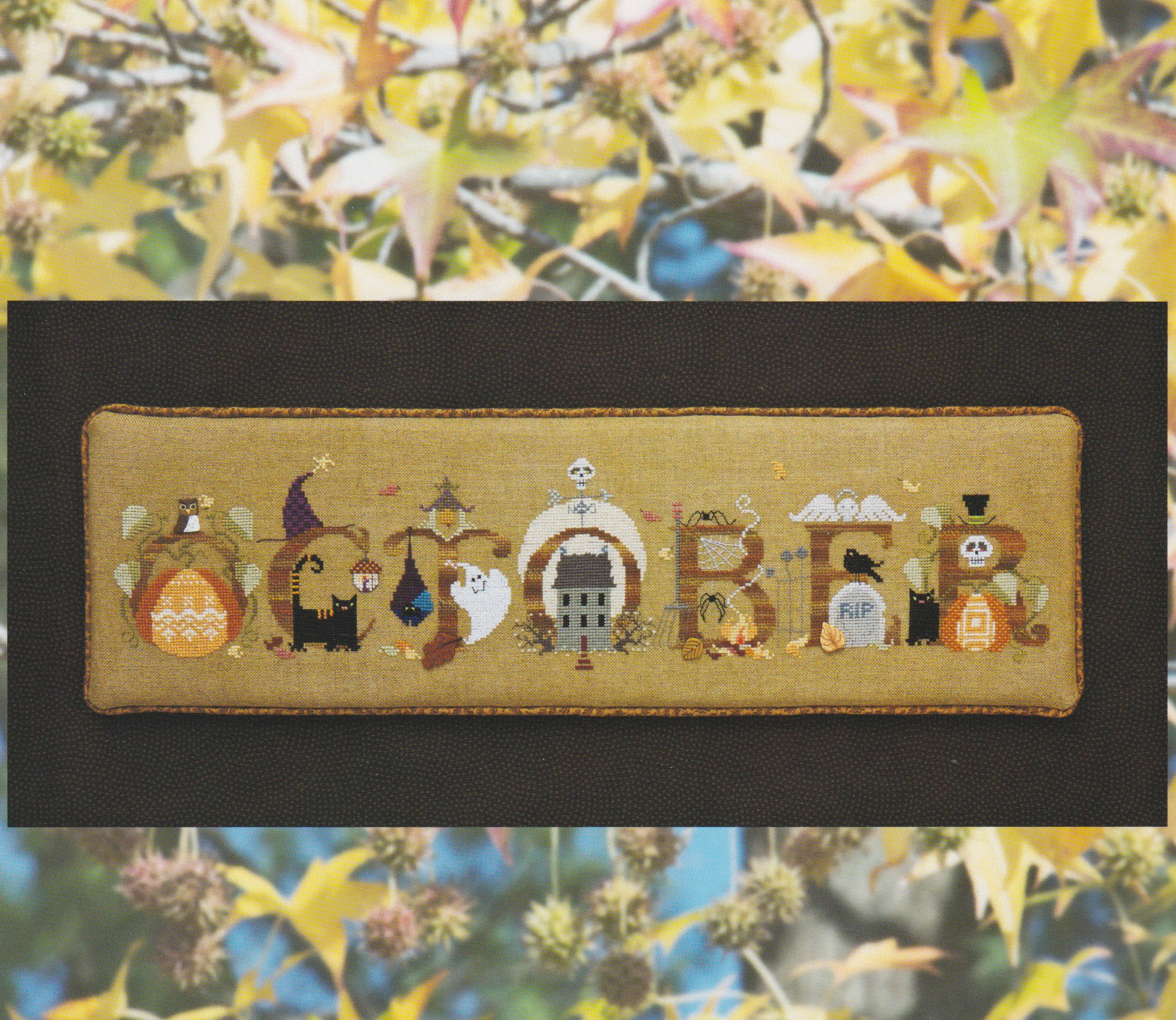 October - Cross Stitch Pattern