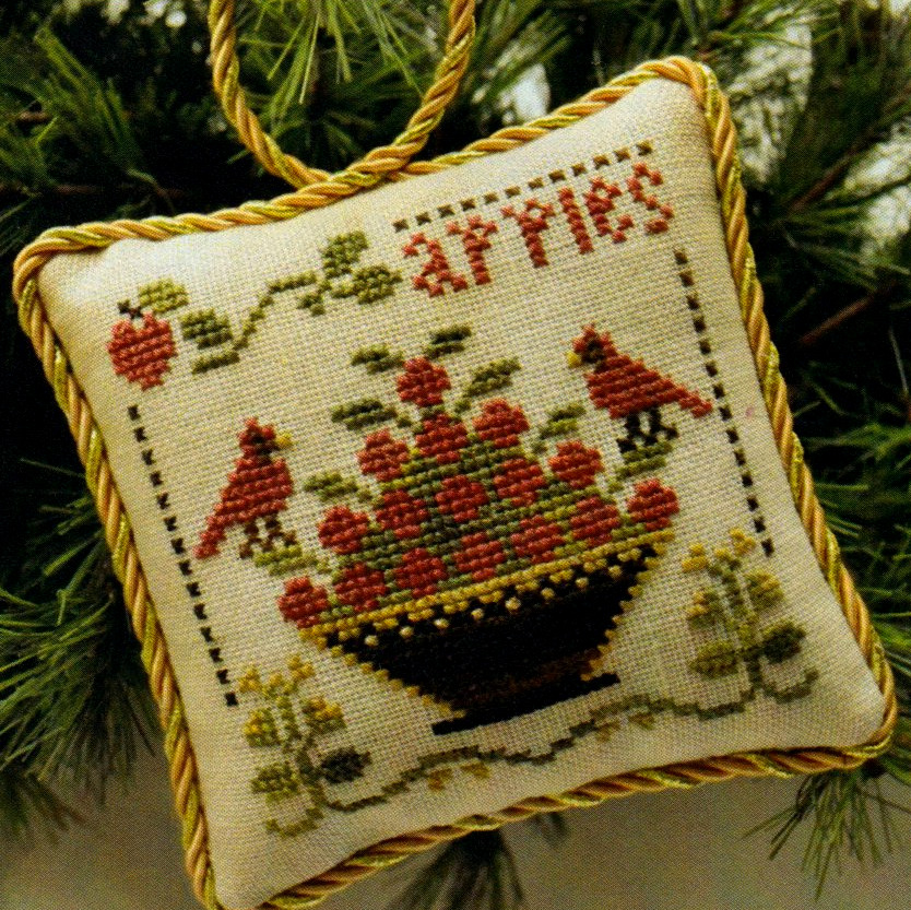 Sweet Apples (Sampler Tree) - Cross Stitch Pattern