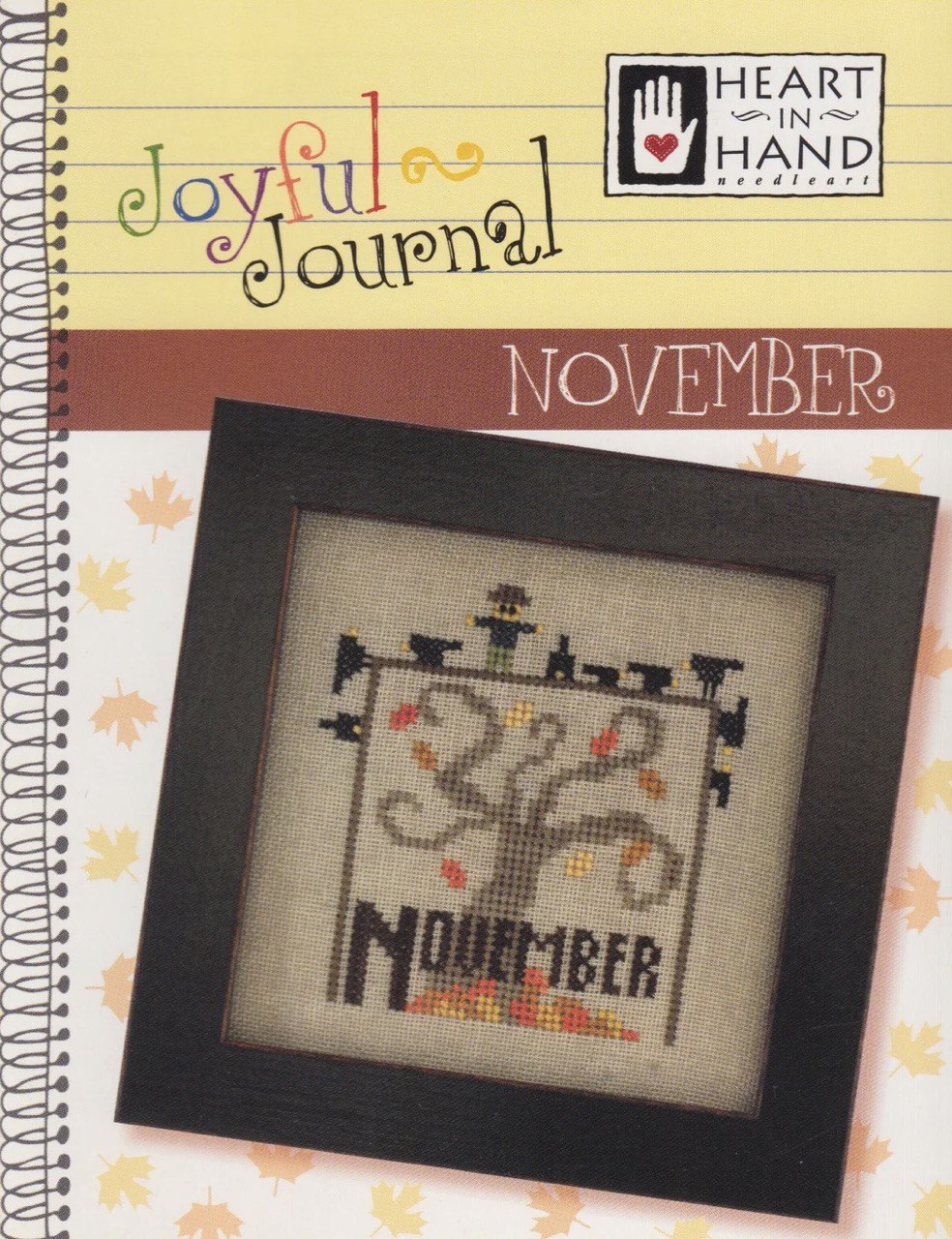 Joyful Journal - November - Cross Stitch Pattern