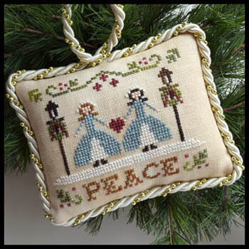 Peace (Sampler Tree) - Cross Stitch Pattern