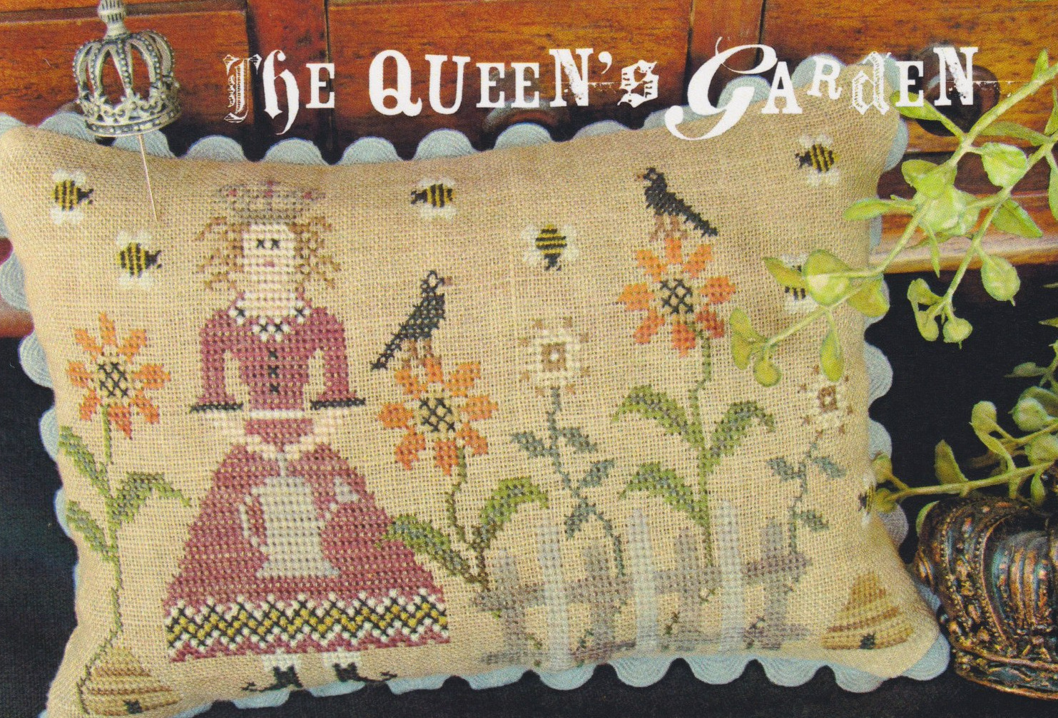Queen's Garden, The - Cross Stitch Pattern