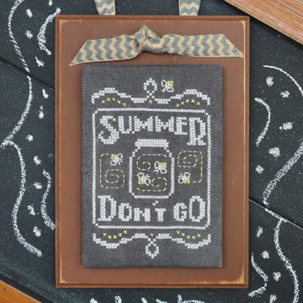 Year in Chalk September - Cross Stitch Pattern