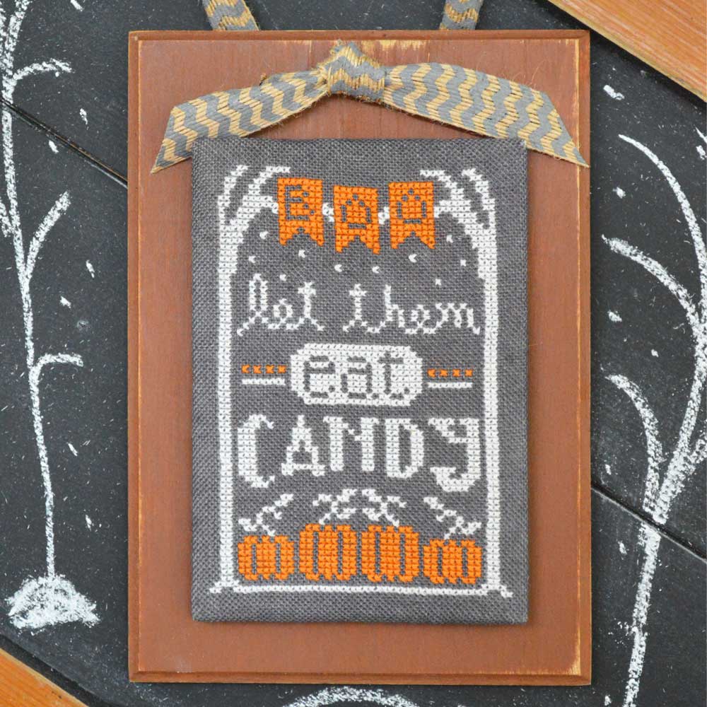 Year in Chalk October - Cross Stitch Pattern