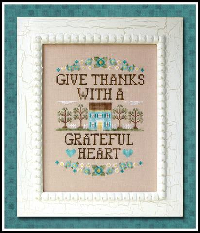 Give Thanks - Cross Stitch Pattern