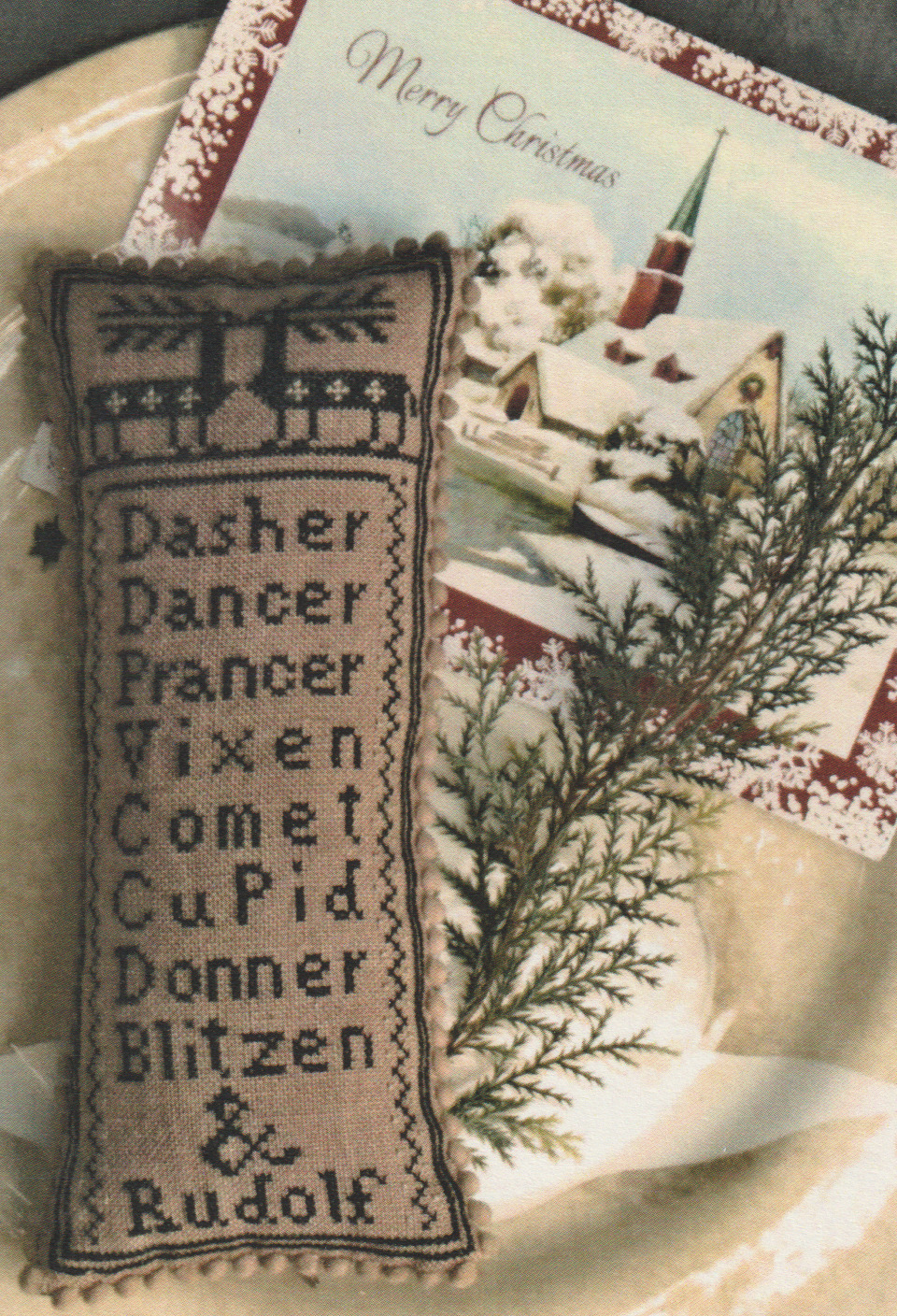 And Rudolf - Cross Stitch Pattern
