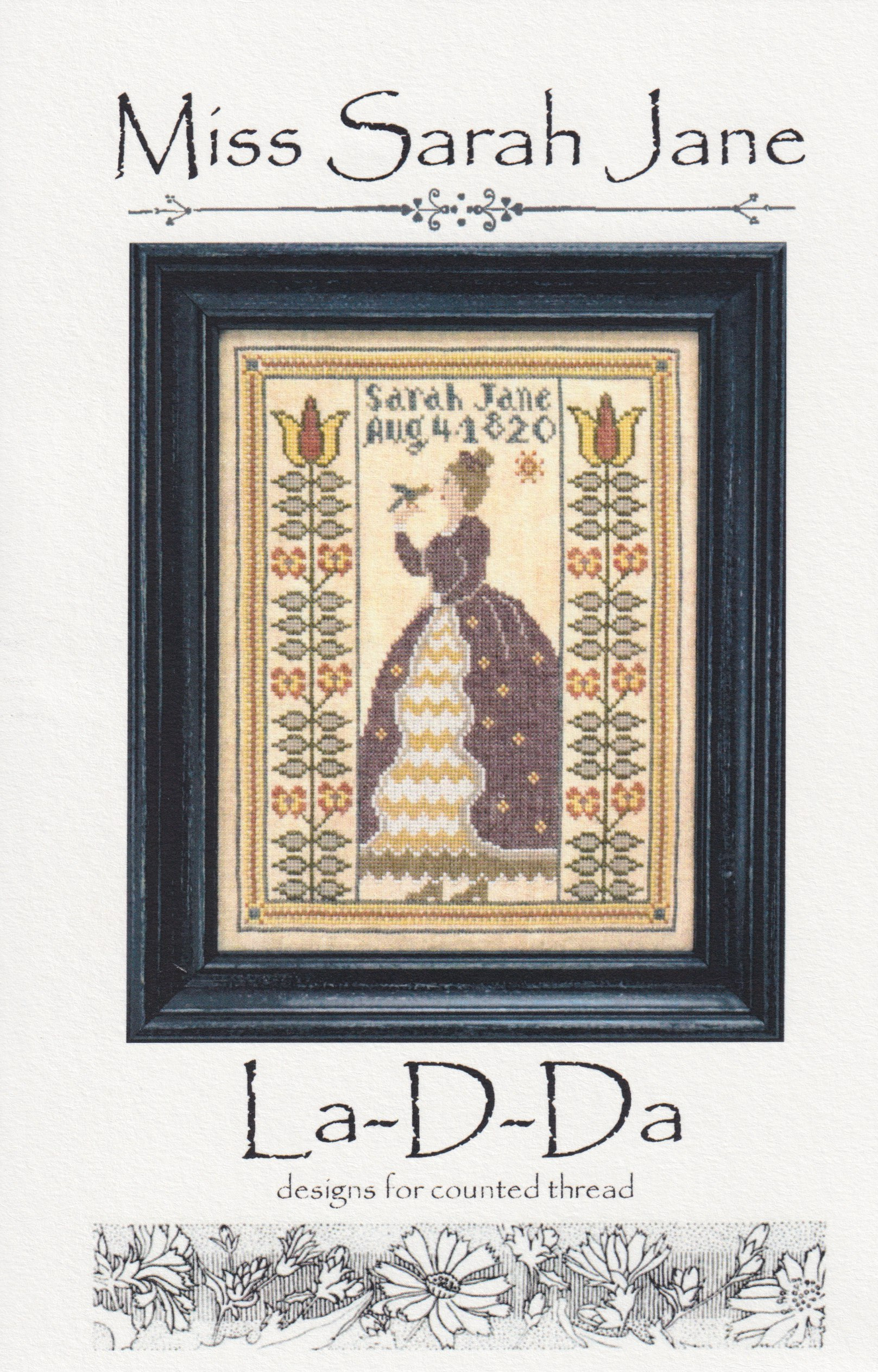 Miss Sarah Jane - Cross Stitch Pattern
