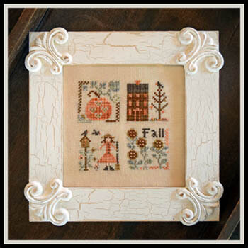 Fall Squared - Cross Stitch Pattern