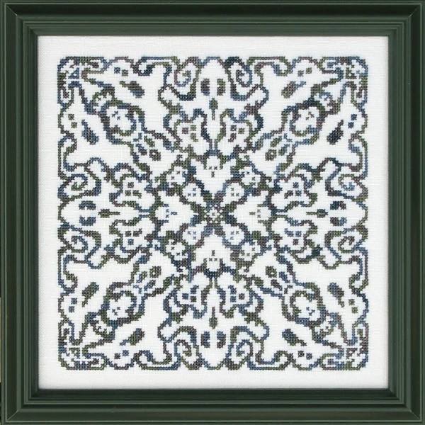Ghostly Mandala - Cross Stitch Pattern