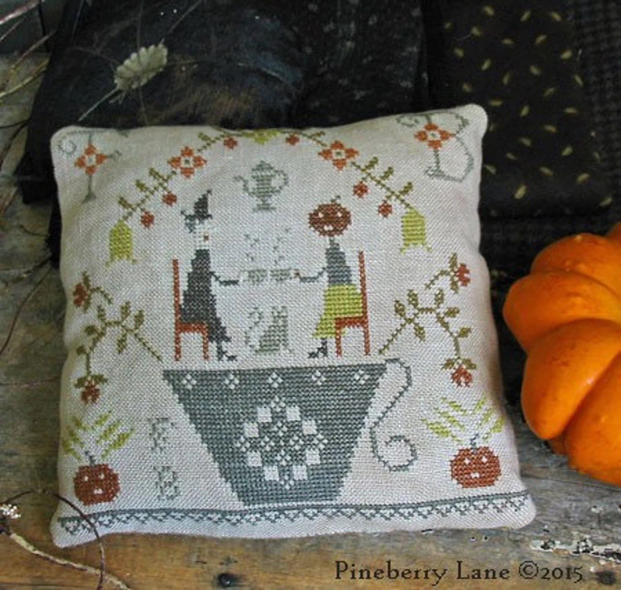 Fancey Blackett - Tea For Two - Cross Stitch Pattern