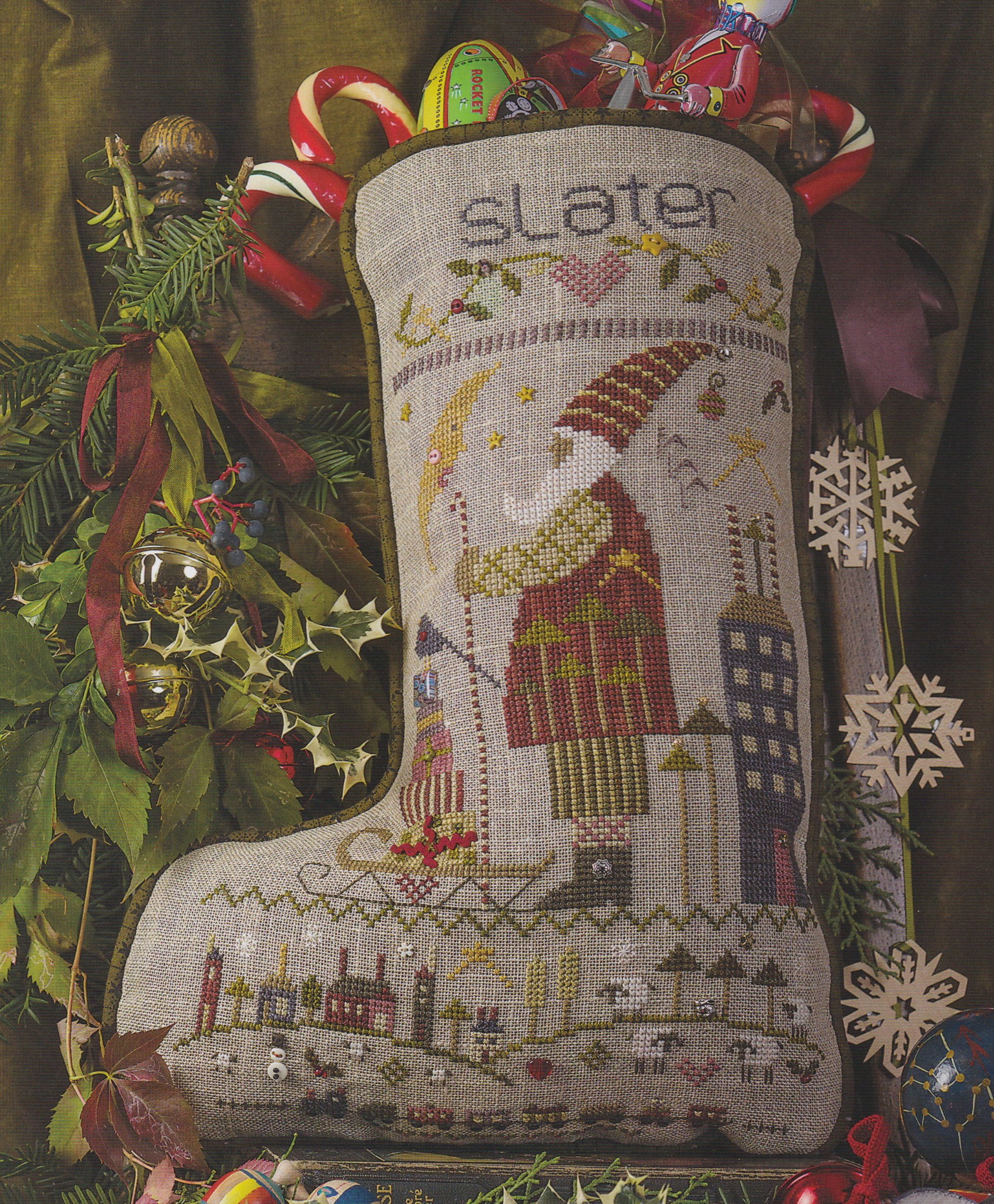 Slater's Stocking - Cross Stitch Pattern
