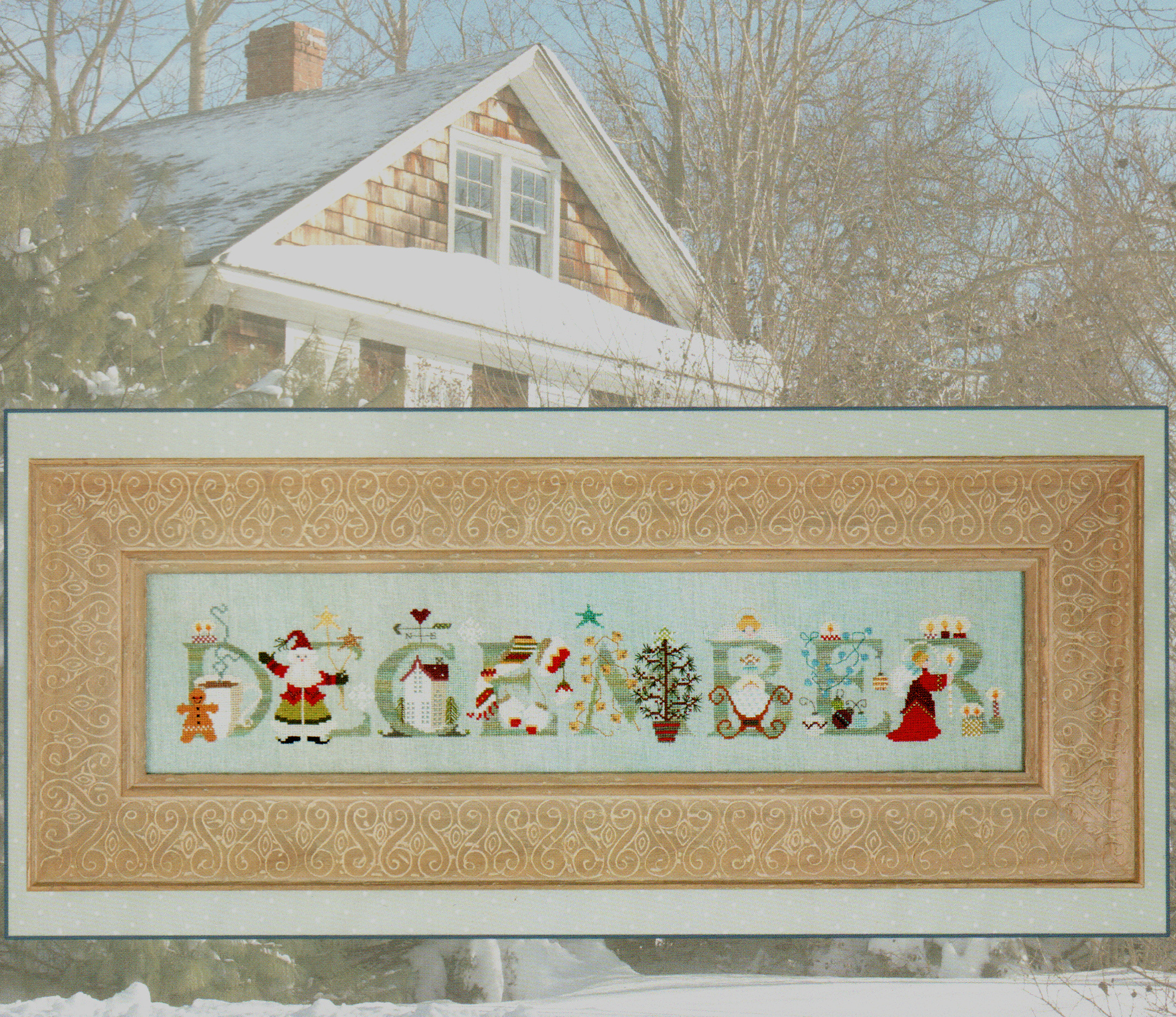December - Cross Stitch Pattern