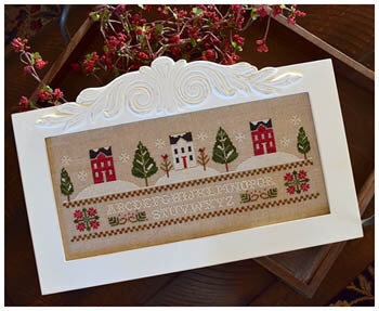 Three Snowy Hills - Cross Stitch Pattern