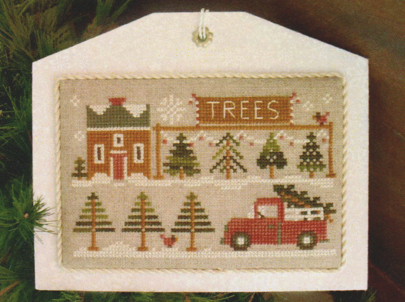 Tree Lot - Hometown Holiday - Cross Stitch Pattern