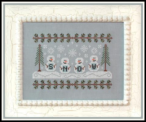 Snowmen - Cross Stitch Pattern