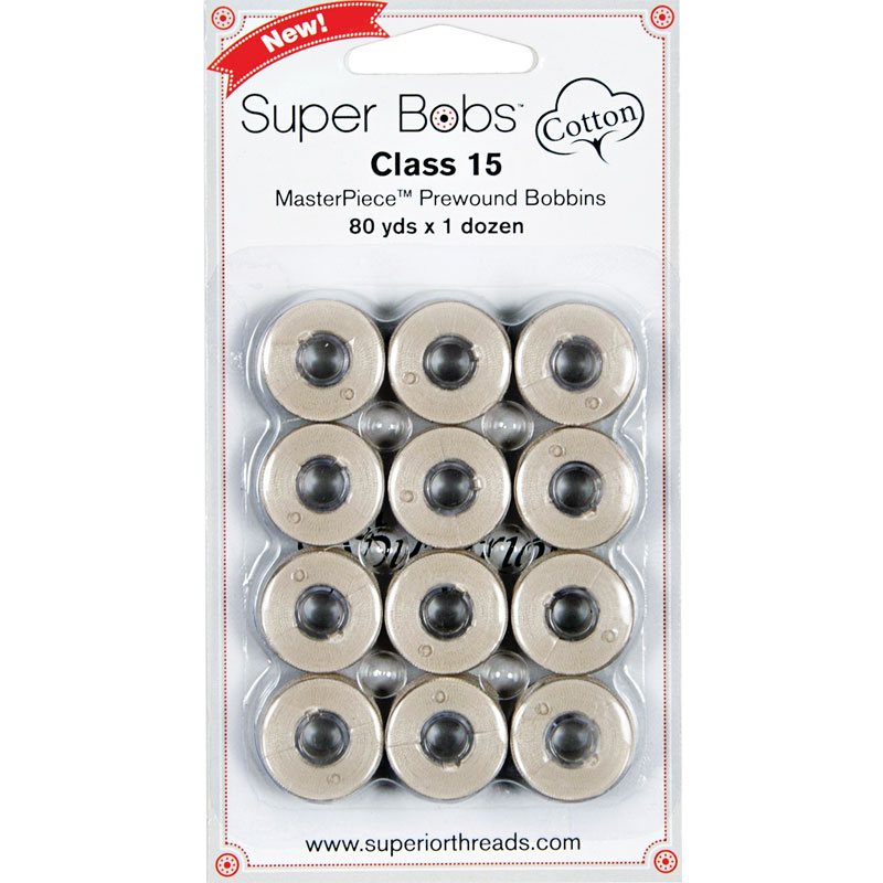 Prewound Bobbins 80yd 12ct 152