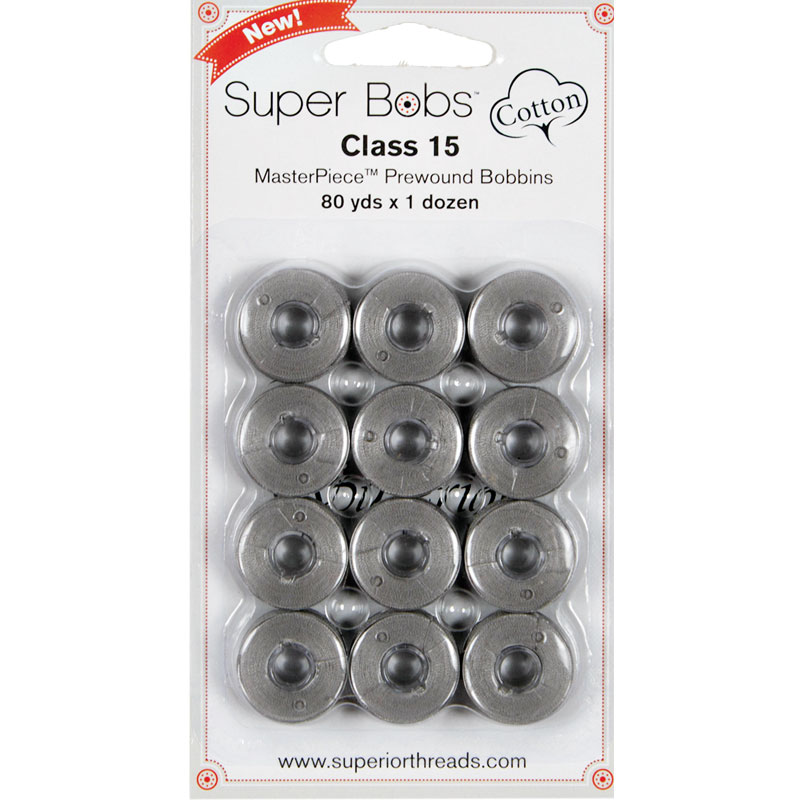 Prewound Bobbins 80yd 12ct 155