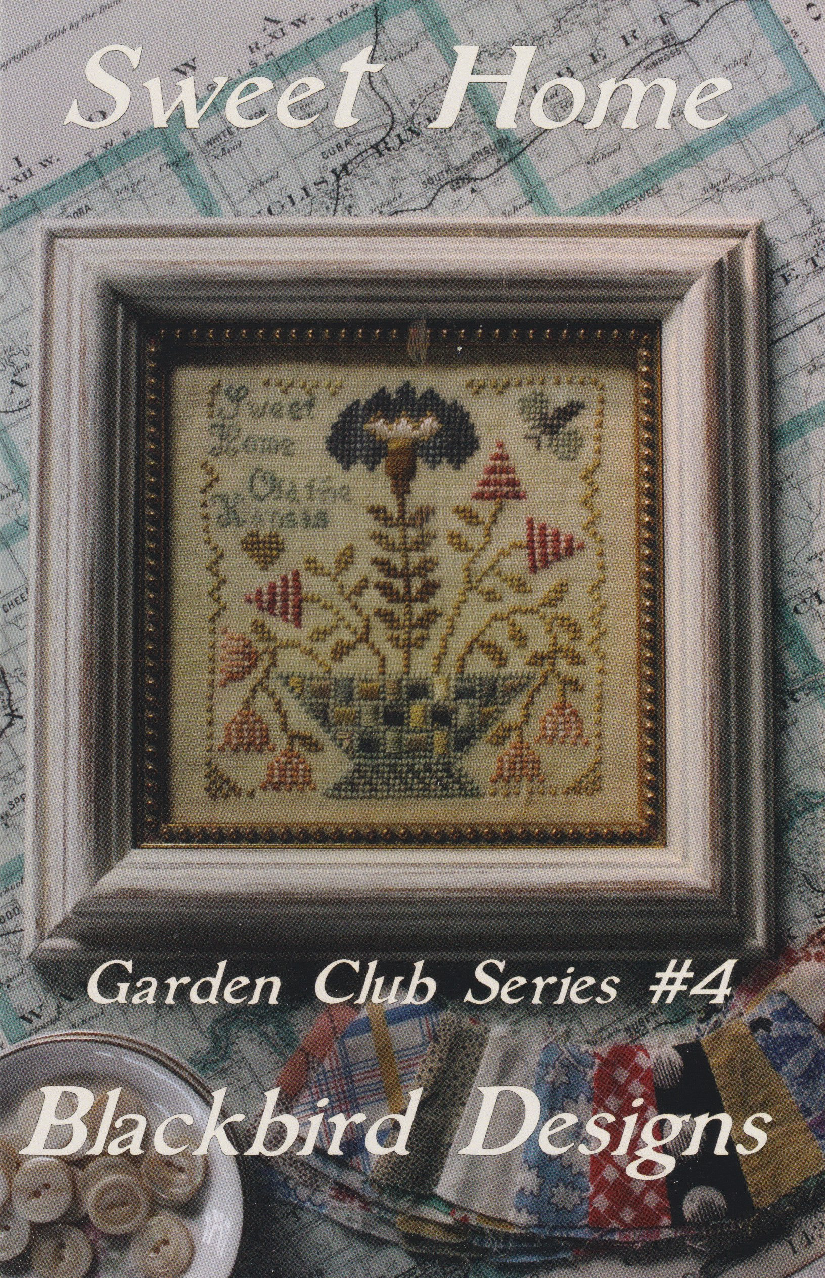 Sweet Home - Garden Club #4 - Cross Stitch Pattern