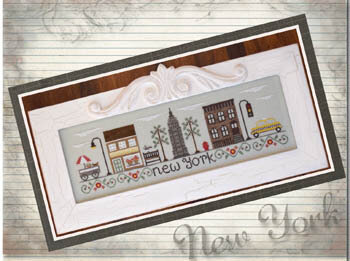 Afternoon in New York - Cross Stitch Pattern