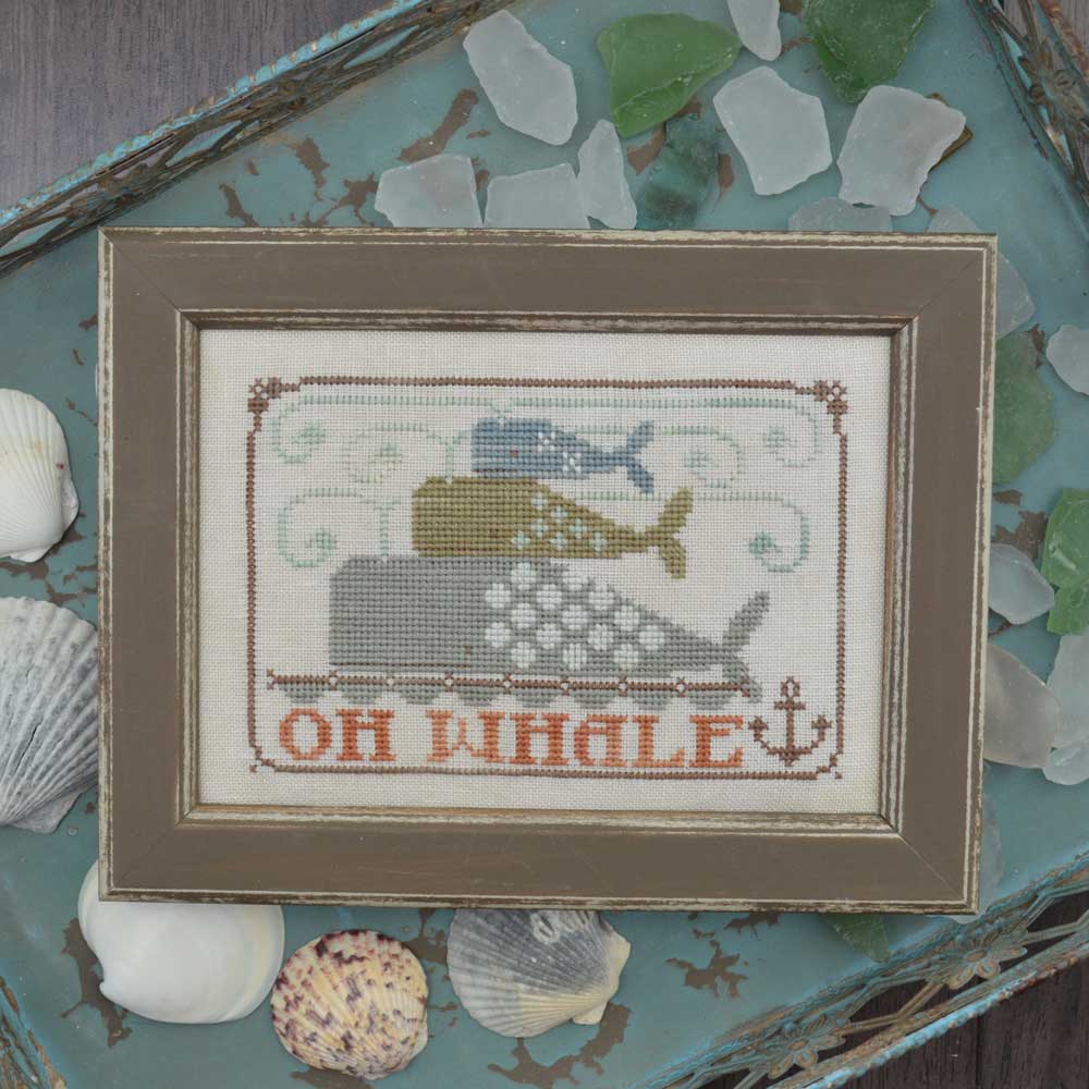 Oh Whale - To The Beach 1 - Cross Stitch Pattern