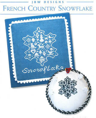 French Country Snowflake - Cross Stitch Pattern