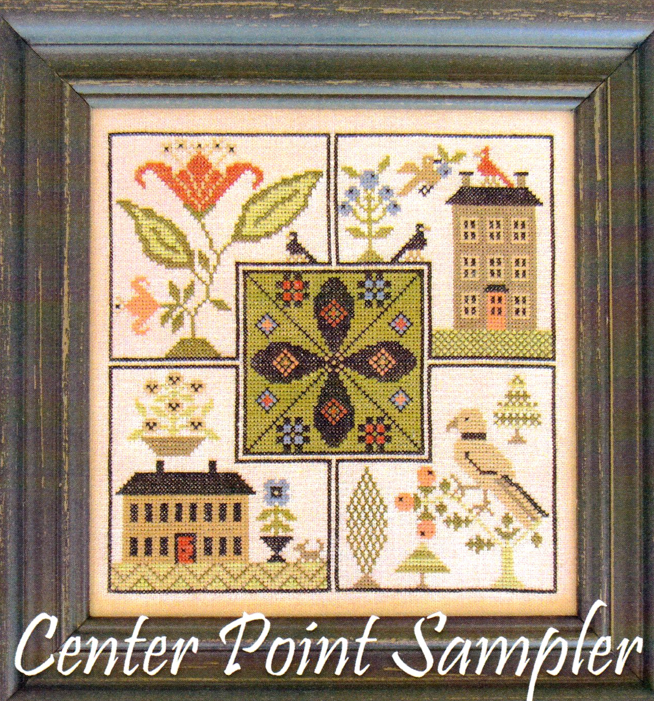 Center Point Sampler - Cross Stitch Pattern