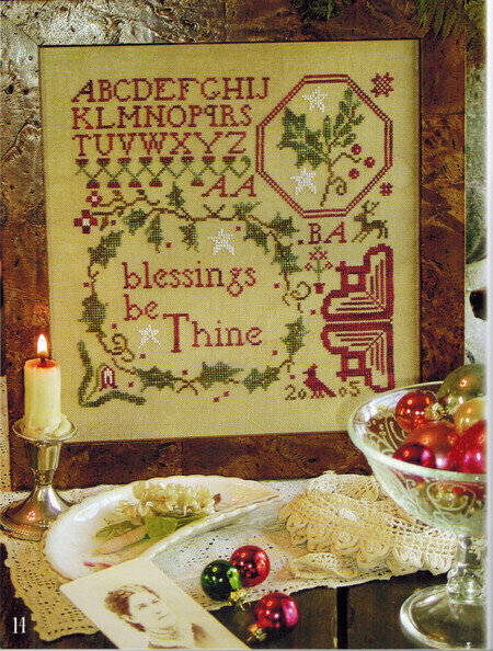 Home for the Holidays - Cross Stitch Pattern