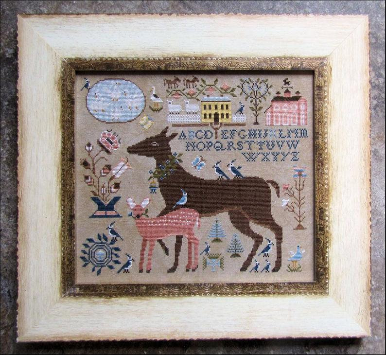 Dearie and Darling - Cross Stitch Pattern