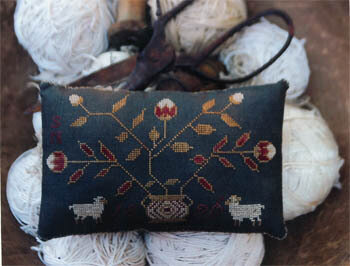 Wooly's Pinkeep - Cross Stitch Pattern