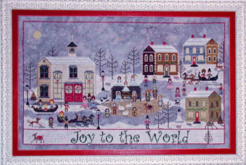 Churchyard Christmas, A - Cross Stitch Pattern