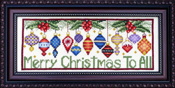 Merry Christmas to All - Cross Stitch Pattern