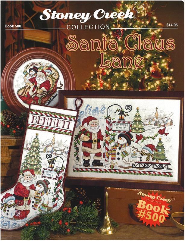 Santa Claus Lane - Cross Stitch Pattern