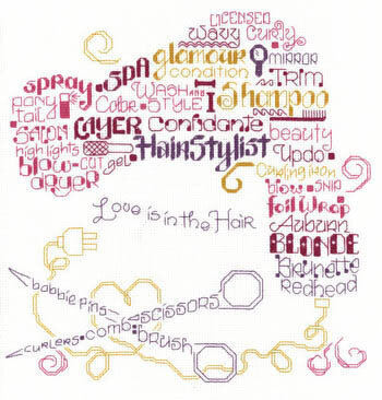 Let's Get Styled - Cross Stitch Pattern