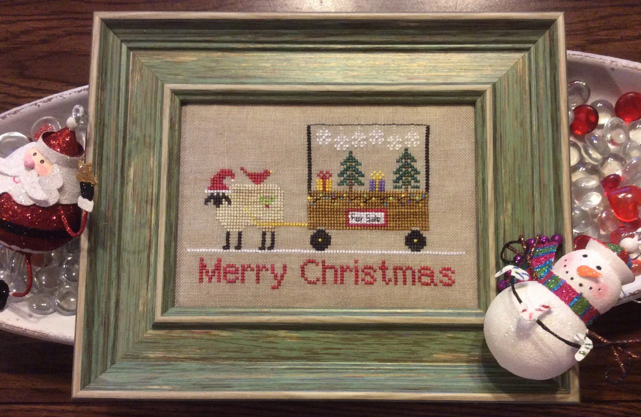 The Sheep Peddler - Let Freedom Ring - Cross Stitch Pattern